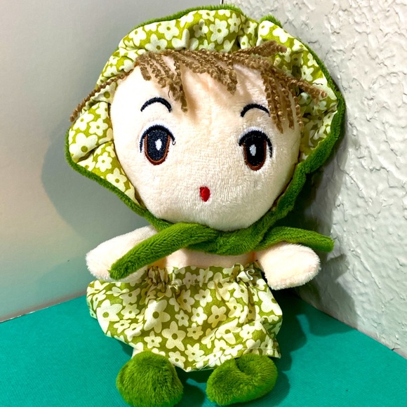 Lovely Flower Fairies Super Soft Velour Cloth Dolls Window Clings Set Of 2 - Picture 4 of 4